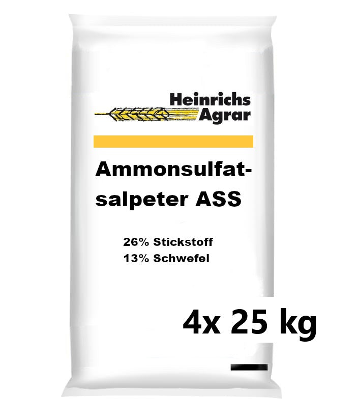 100 kg ASS Ammonsulfatsalpeter Dünger Gartendünger Rasendünger – Heinrichs  Agrar