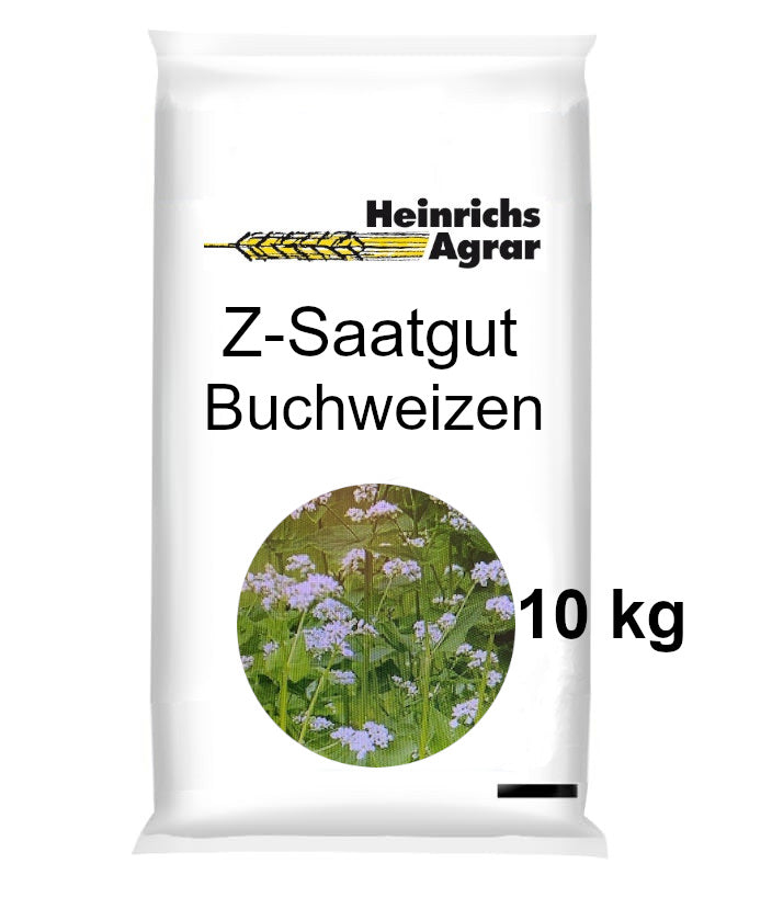 buchweizen saatgut 25kg Buchweizen 10 kg Zertifiziertes Saatgut Reinsaat Wildacker Mischungen –  Heinrichs Agrar