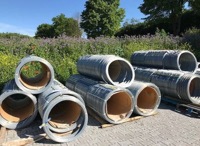 2,2 mm Weinbergdraht Zink / Alu