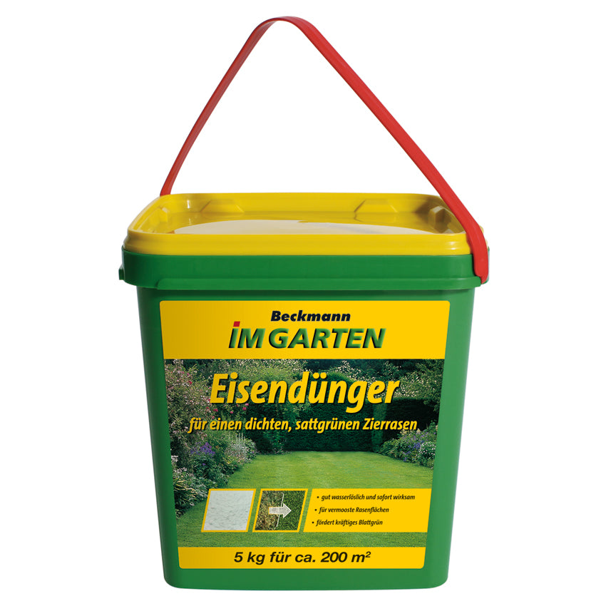 5 kg Eisendünger Eisensulfat Moosvernichter (verdrängt auch Moos) –  Heinrichs Agrar