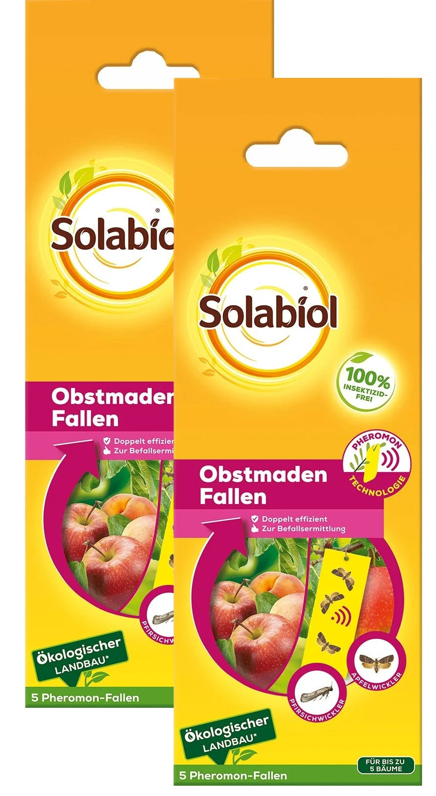 Solabiol Obstmadenfalle 2 x 5 St. (10 St.) Pheromonfalle