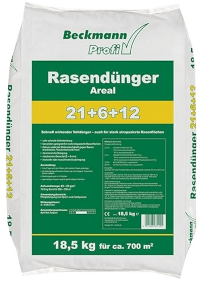 Beckmann Rasendünger AREAL 21+6+12, 18,5 Kg
