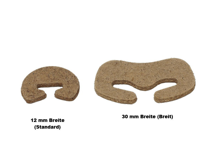 1000 St. Fenox Holzklammer Heftklammern 12 mm Breite (Standard) - biologisch abbaubar