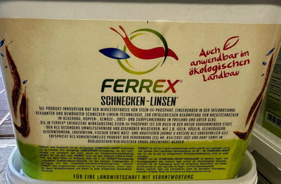 Ferrex Schnecken-Linsen im 6 kg Eimer Biologischer Wirkstoff Eisen-III Phosphat