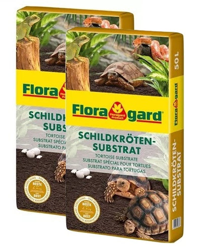 Floragard Schildkrötensubstrat 2 x 50 Ltr. (100 Ltr.)