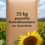 Gestreifte Sonnenblumenkerne im Papiersack 25kg Deutschland Vogelfutter Regional