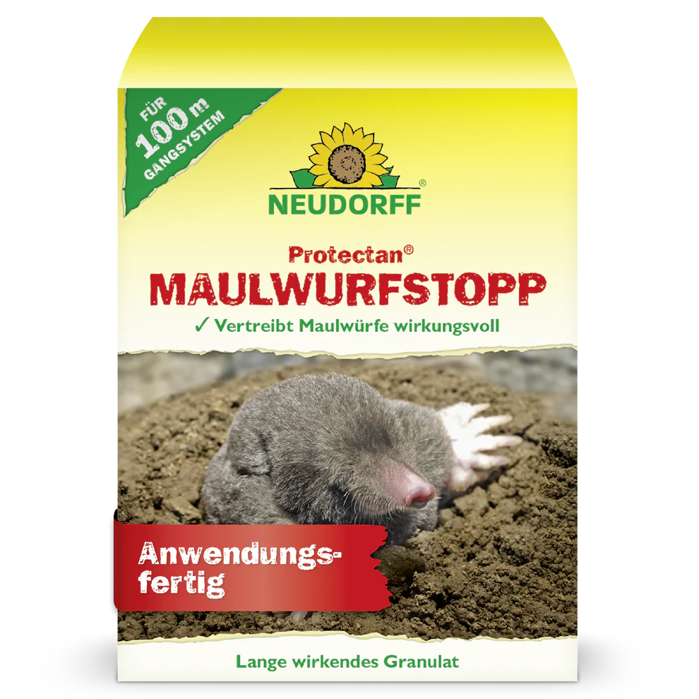 NEUDORFF Maulwurf Stopp 200g 100m³ Vergrämer Fernhaltemittel Vertreibungsmittel