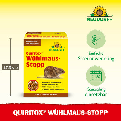 Neudorff Quiritox Wühlmaus-Stopp 200 g