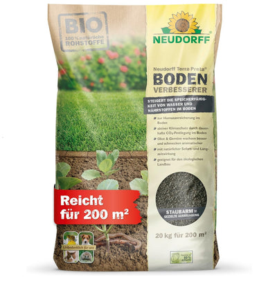 Neudorff TerraPreta BodenVerbesserer 20 Kg Boden Aktivator Dünger Terra Preta
