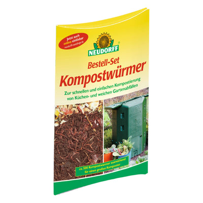 Neudorff 1St. Bestell-Set Kompostwürmer