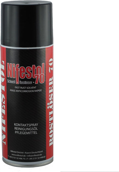Nifestol Rostlöser Spray 400 ml Kontaktspray Reinigungsöl Pflegemittel Universal