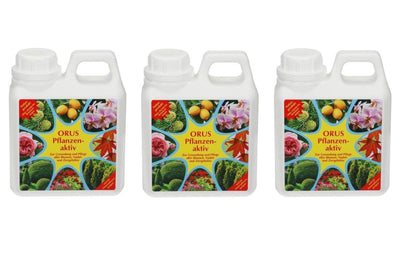 Oscorna Flüssigdünger 3 l ORUS (3x 1l) Pflanzenaktiv Bonsai flüssig Dünger Biodünger