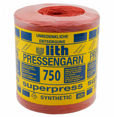 Pressengarn 750 rot 5kg / 3750 m Bindegarn