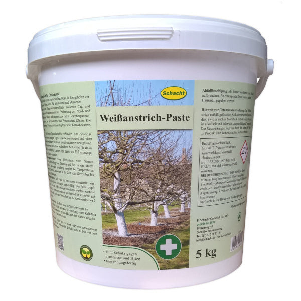 Schacht Weissanstrich Paste 5 kg - für Bäume und Sträucher