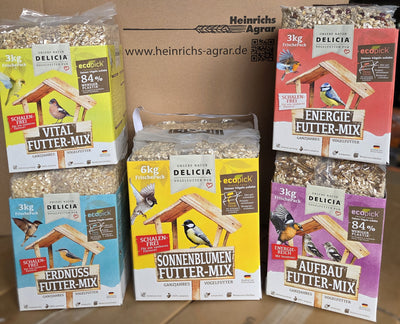 DELICIA® Futtermix Sparpaket 15 kg + 3 kg gratis