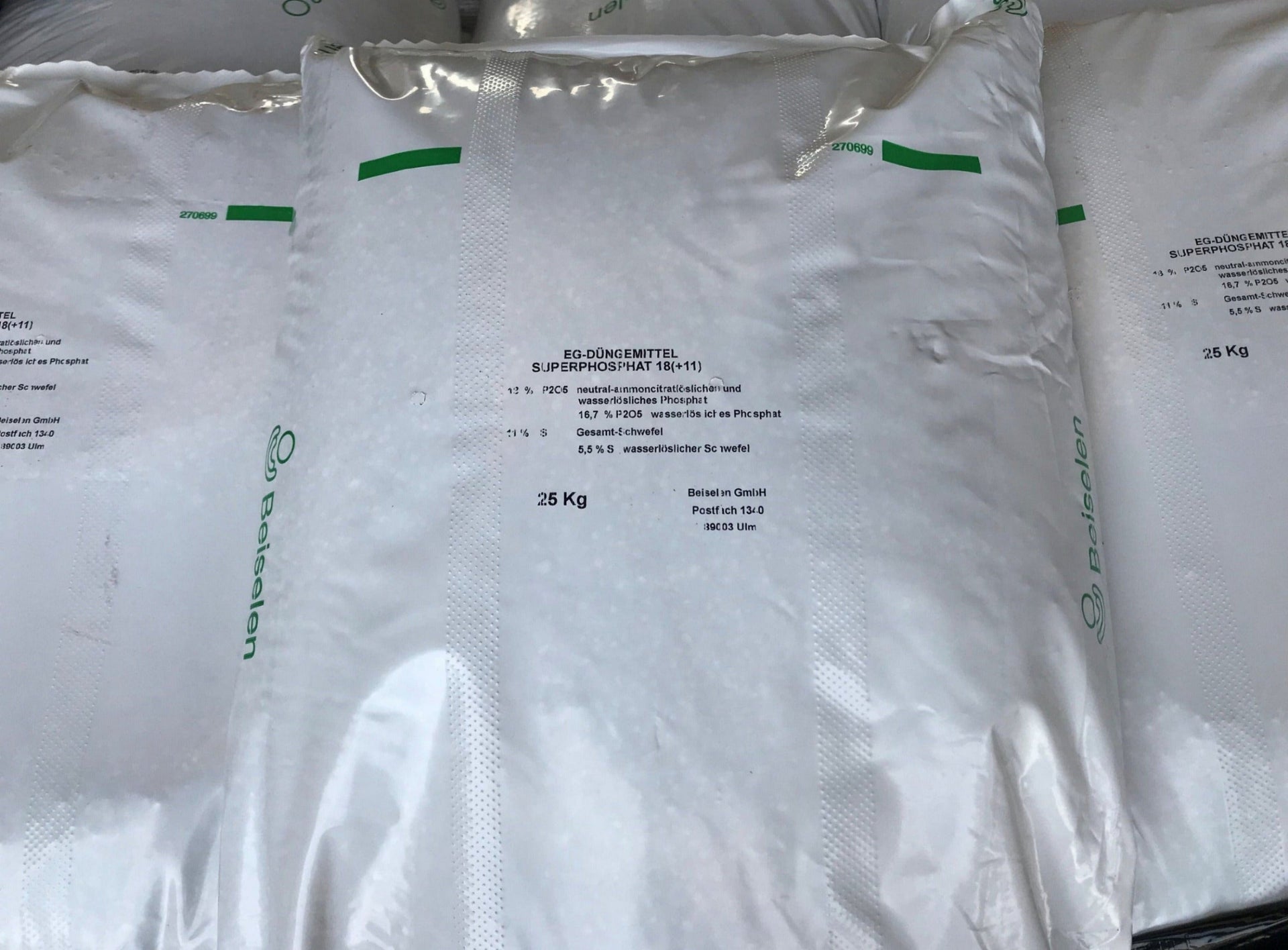 25 kg Superphosphat 18% P2O5 Phosphordünger NPK 0-18-0 – Heinrichs Agrar