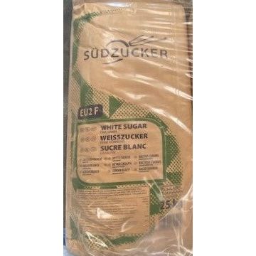 Zucker Feinzucker Weiszucker 25 kg Lebensmittelqualität Papiersack