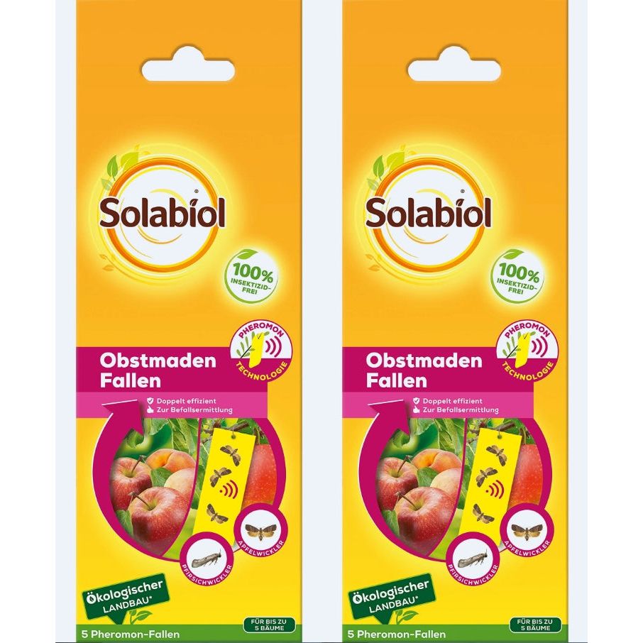 Solabiol Obstmadenfalle (2 x 5 = 10 St.) Pheromonfalle