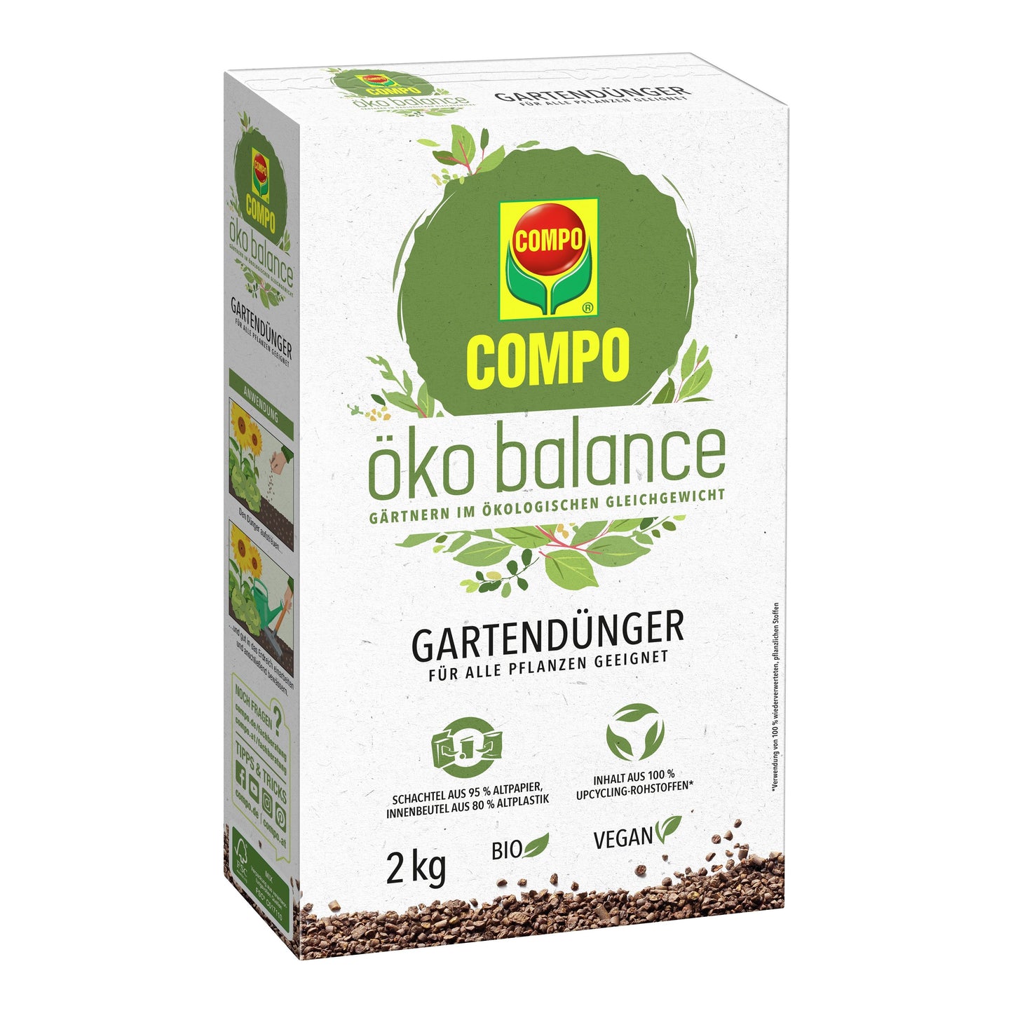 COMPO öko balance Gartendünger 2 kg