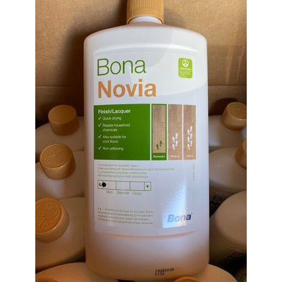 Bona Novia 1 l matt Parkettlack Versiegelung Wasserlack Lack Treppenlack
