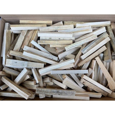 Fichte 12,50 kg trockenes Anmachholz Top  Anzündholz, Anfeuerholz Extra Klein 17 cm