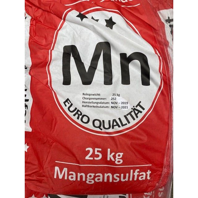 25 kg Mangansulfat zur Blattdüngung und Bodendüngung