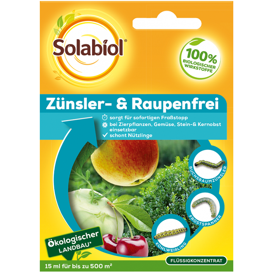 Solabiol Zünsler- & Raupenfrei 15 ml