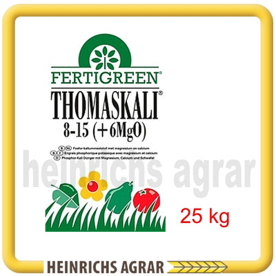 40 x 25 = 1000 kg Thomaskali, PK-Dünger mit Magnesium und Thomasphosphat