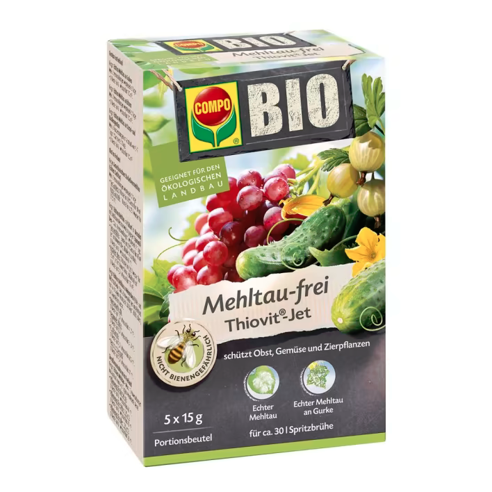 Compo Bio Mehltau-frei Thiovit-Jet 75 g Fungizid echten Mehltau Netzschwefel