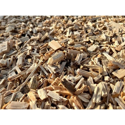 100 l HolzHackschnitzel Beetabdeckung, Blumenkübel, Paddock Koppel no Rindenmulch