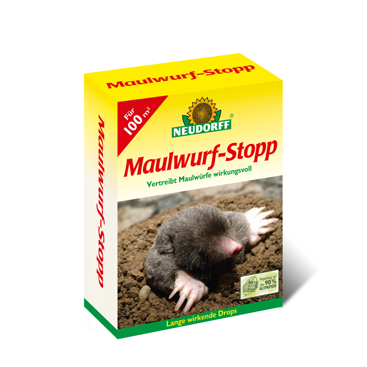 NEUDORFF Maulwurf Stopp 200g 100m³ Vergrämer Fernhaltemittel Vertreibungsmittel