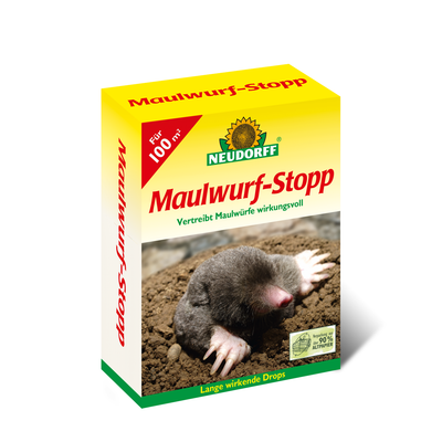 NEUDORFF Maulwurf Stopp 200g 100m³ Vergrämer Fernhaltemittel Vertreibungsmittel