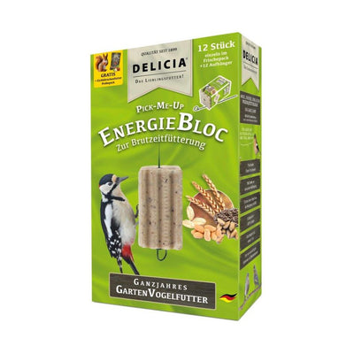 DELICIA® PICK-ME-UP ENERGIEBLOC (6 St. im Pack) die alternative zum Meisenknödel
