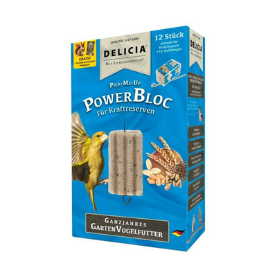 DELICIA® PICK-ME-UP POWERBLOC (6 St. im Pack) die alternative zum Meisenknödel