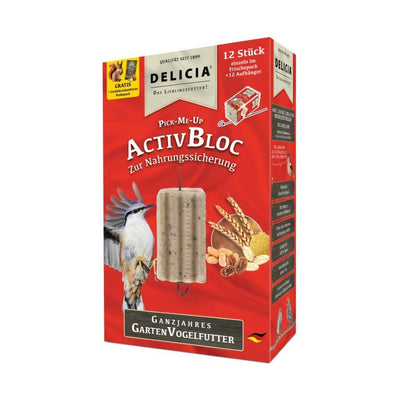 DELICIA® PICK-ME-UP ACTIVBLOC (6 St. im Pack) die alternative zum Meisenknödel