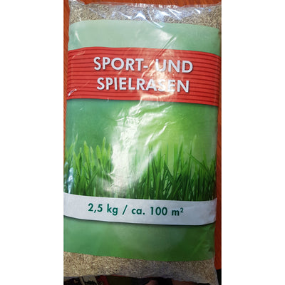 2,5 kg Sport- und Spielrasen Rasensaatgut Top Qualität!