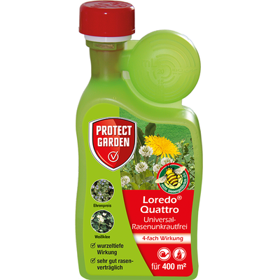 Protect Garden 400 ml Universal-Rasenunkrautfrei Loredo Quattro