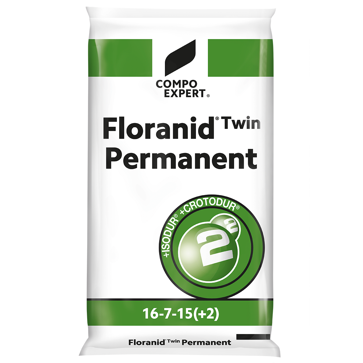 Compo Expert Floranid Twin Permanent 25 kg 16+7+15 (+2+9) Universaldünger Rasendünger Langzeitdünger