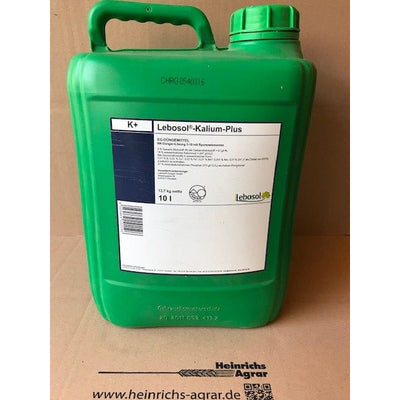 10 l Lebosol Kalium Plus Dünger Blattdünger Zierpflanzen Gemüse f. alle Pflanzen
