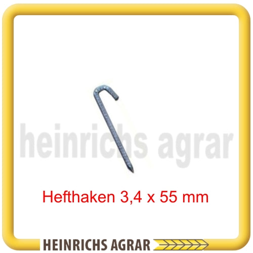 Hefthaken 3,4 x 55 mm (2,5 kg) 430 St.