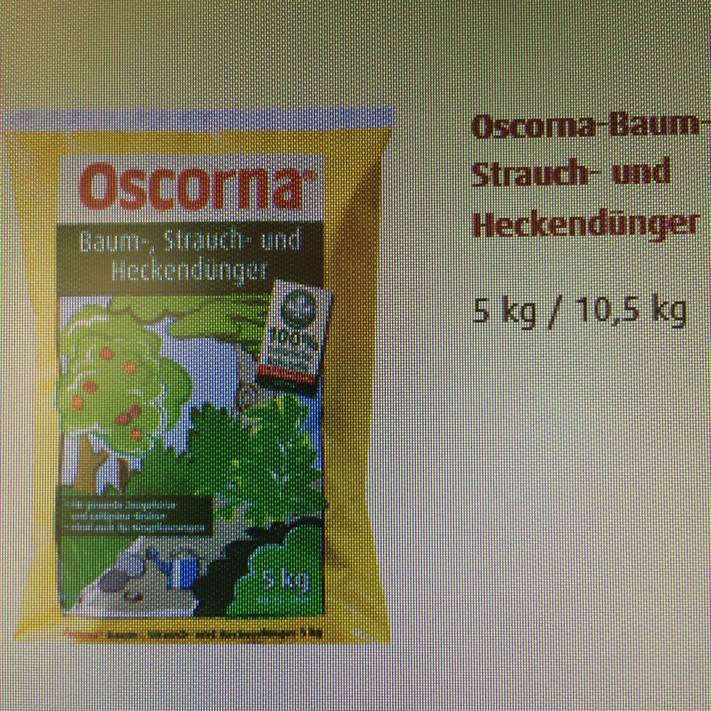 Oscorna-Baum-,Strauch- und Heckendünger 10,5 kg Ziergehölze Hecken