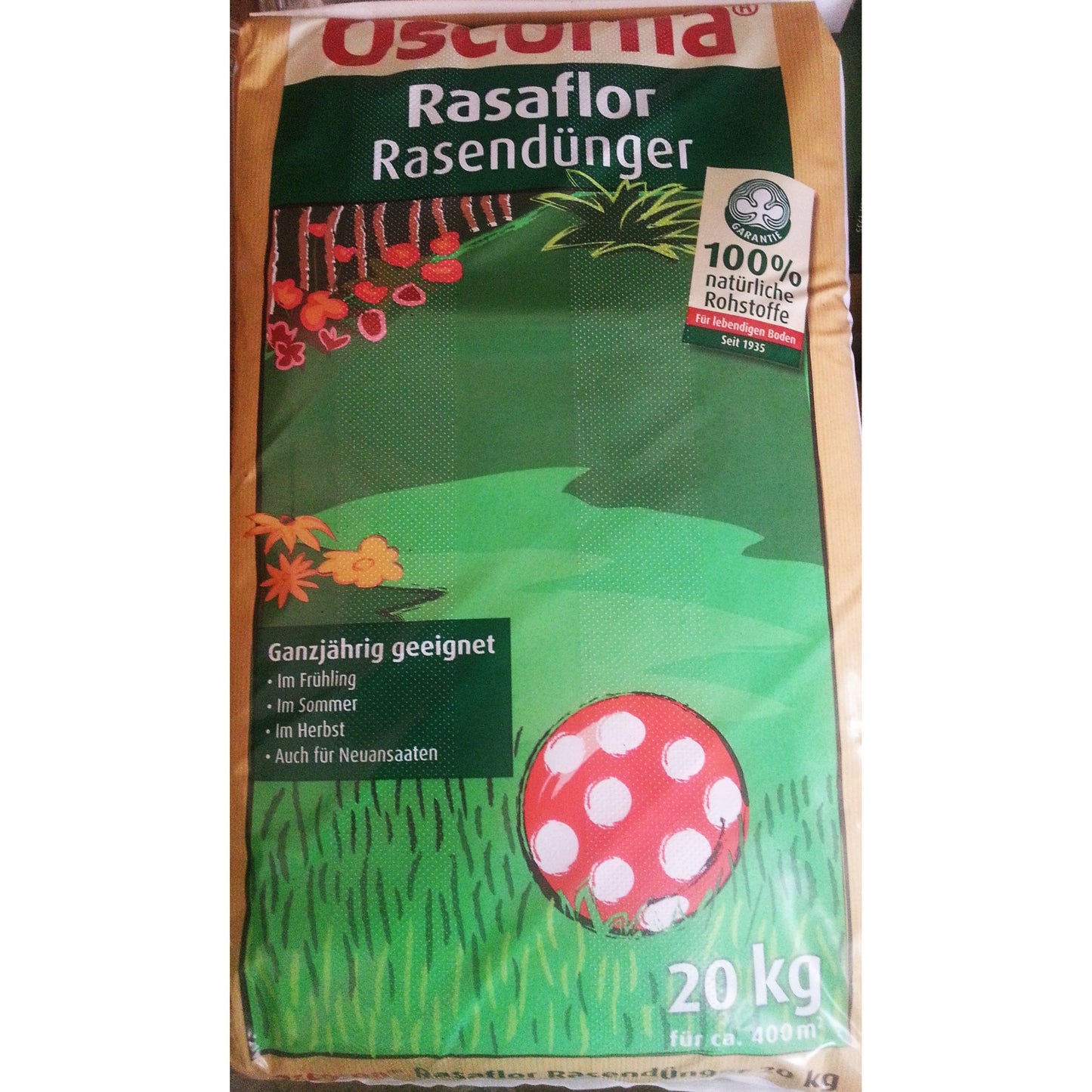 Oscorna-Rasaflor 20 kg Rasendünger
